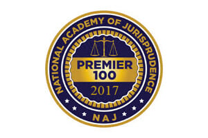 National Academy of Jurisprudence Premier 100 2017 NAJ